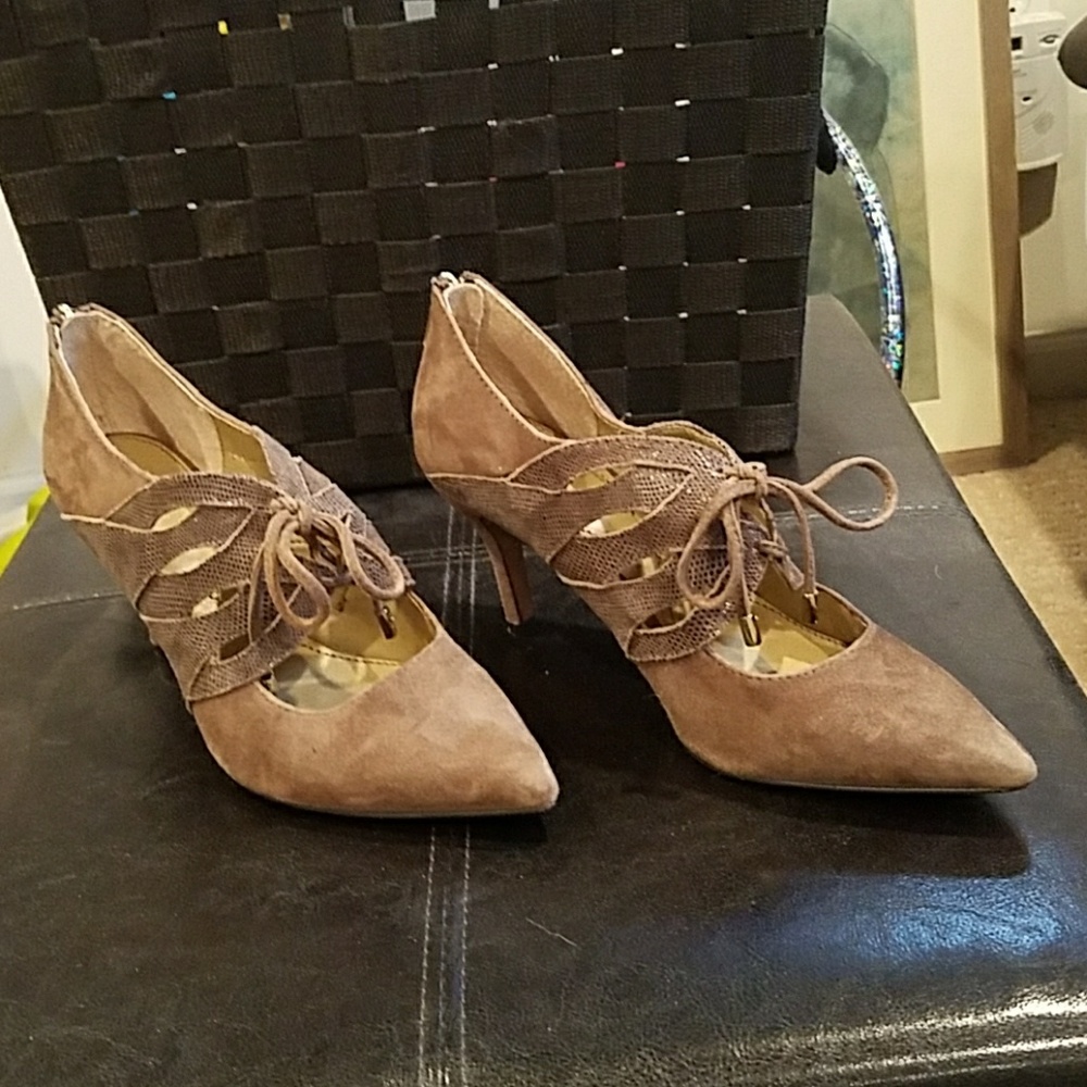 Isola suede heels
